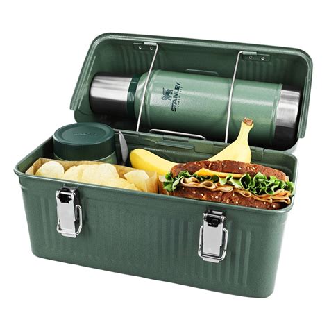 metal stanley lunch box|stanley lunch box cooler thermos.